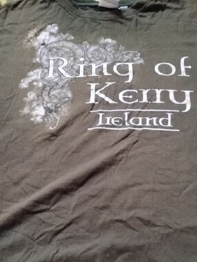 Ring of Kerry Ireland Graphic Short Sleeve Tee - Olive Green